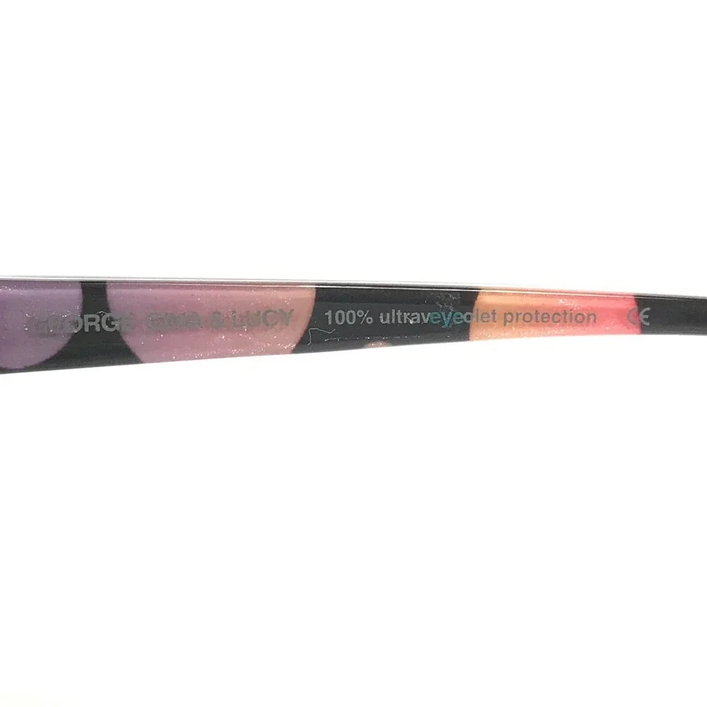 Black Women’s Sunglasses with Patterned Temples - Picture 8 of 12